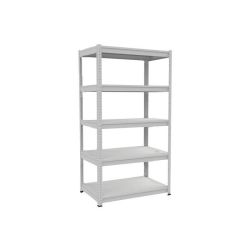 Regał magazynowy metalowy 5 półkowy RMM 313 głęboki 700mm