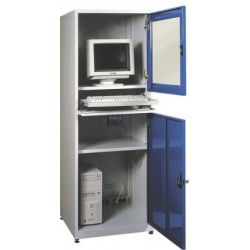 Metalowa szafa na pod komputer chroniaca przemyslowy SmK 1