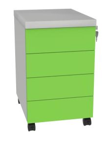 Szafa przybiurkowa Fusion SZP 640 Malow wysokość 684mm 4 szuflady