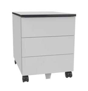 Kontenerek szafka przybiurkowa SZP 530 kółka 3 szuflady H 520 mm