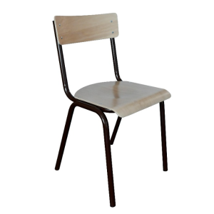 Krzesło szkolne MKD drewniane siedzisko i oparcie